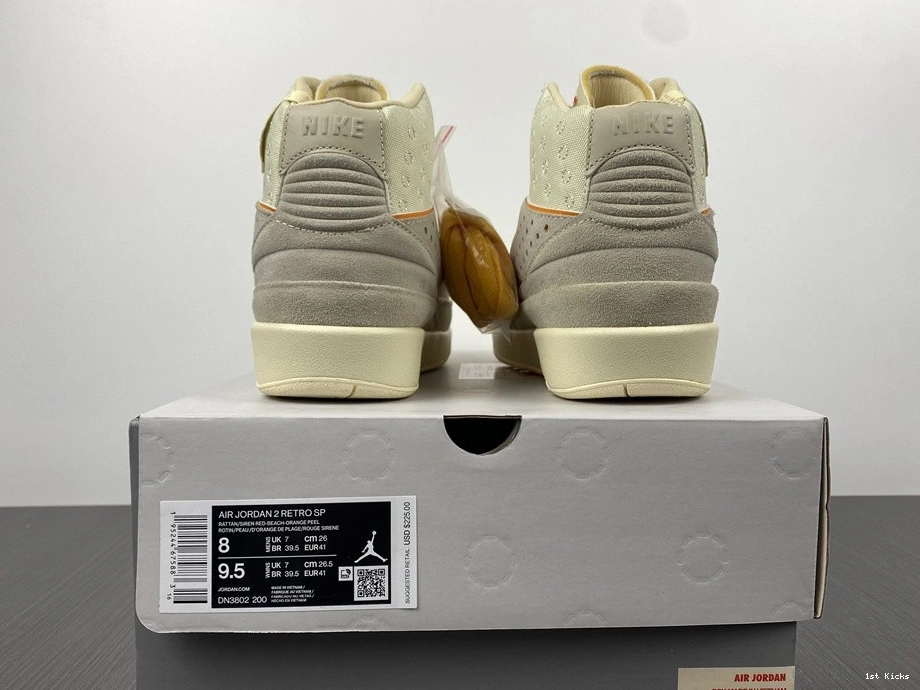 X 2 Union 'Rattan' Jordan - Retro Air LA DN3802 SP 200 0314